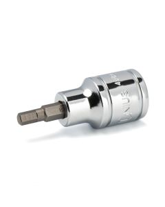Genius Tools 1/2" Dr. 3/16" Hex Bit Socket 55mmL - 408+3112