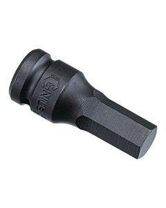 Genius Tools 7mm Hex Head Driver 1/2" Dr 76mmL Steel - 447607