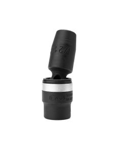 Genius Tools 1/2" Dr. 1/2" Semi-Deep Swivel Impact Socket - 488016