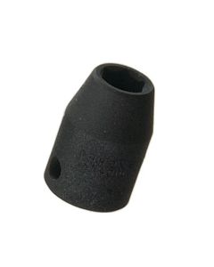 Genius Tools 15mm Impact Socket, 3/8" Dr, Durable Steel - 313015