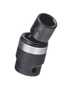 Genius Tools 5/8" Swivel Impact Socket, 3/8" Dr, Durable, 380026