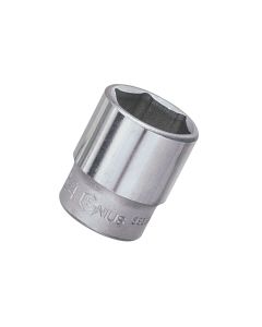 Genius Tools 13/16" Hand Socket, 3/8" Dr, Durable Steel - 383226