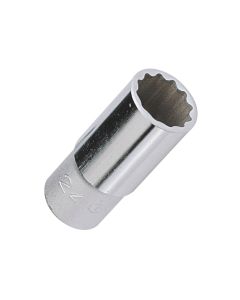 Genius Tools 41mm Deep Socket 1/2" Dr 12-Point Steel - 437841