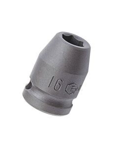 Genius Tools 22mm Thin Wall Impact Socket 1/2" Dr CR-Mo - 443822