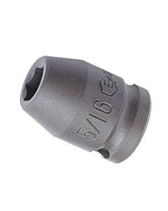 Genius Tools 11/16" Thin Wall Impact Socket 1/2" Dr CR-Mo - 463822
