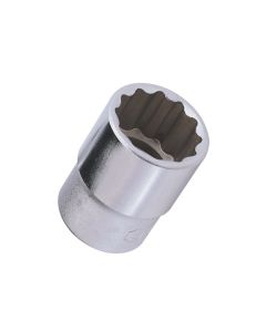 Genius Tools 1/2" Dr. 1-5/16" 12-Point Hand Socket - 473842