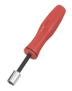 Genius Tools 7mm Metric Hex Nut Driver, Magnetic, 180mmL - 594557