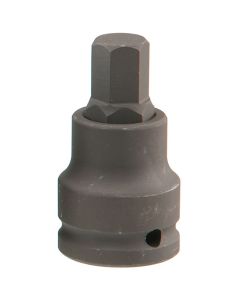 Genius Tools 22mm Hex Bit Socket, 3/4" Dr, 85mmL, Steel - SKU 622+2922