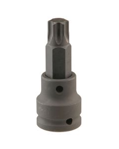 Genius Tools 3/4" Dr. T-100 Star Bit Socket, Durable Steel - 619+6995