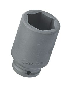 Genius Tools 7/8" Impact Socket, 3/4" Dr, CR-Mo, Durable - SKU 669528