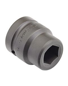 Genius Tools 38mm Impact Socket, 1" Dr, CR-Mo, Durable - 847038