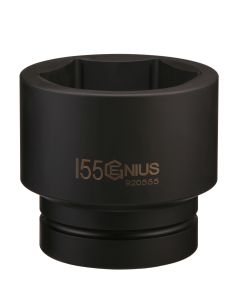 Genius Tools 6-1/4" Jumbo Impact Socket, 2-1/2" Dr, CR-Mo, 920900