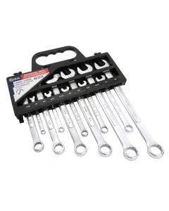 Genius Tools 11pc SAE Combo Wrench Set, Cr-V Steel, Matte, HS-011S2