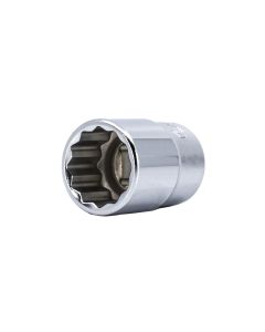 Genius Tools 7/8" Hand Socket 1/2" Dr 12-Point Steel - SKU 473828