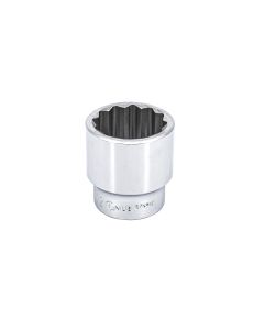 Genius Tools 1-1/8" Hand Socket, 3/4" Dr, 12-Point CR-Mo - 675236