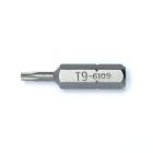 T-9 Star Screwdriver Bit 30mmL - Genius Tools 6109
