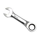 18mm Stubby Ratcheting Wrench - Genius Tools 760218