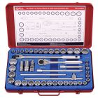 46-Piece Metric & SAE Socket Set - Genius Tools