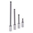 Precision Slotted Bit Socket 45mmL - Genius Tools