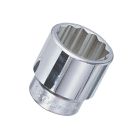 27mm 12-Point Hand Socket - Genius Tools 3/4 Dr.
