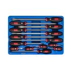 14-Piece Screwdriver Set: Slotted, Phillips & Posidriv