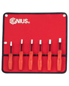 Genius Tools 6 Piece SAE Hex Nut Driver Set (with magnet) - NM-006S 