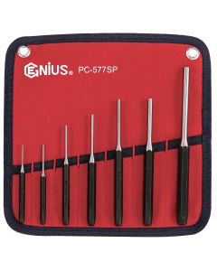 Genius Tools 7 Piece SAE Pin Punch Set - PC-577SP