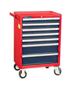 Genius Tools 7 Drawer Roller Cabinet, 670 x 460 x 813mm - TS-798