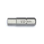 Genius Tools 5/16" Hex Shank, 9/32" Hex Screwdriver Bit, 30mmL - 3128