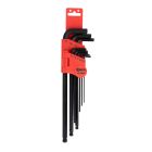 9-Piece SAE Ball Hex Key Set - Genius Tools HK-009SB