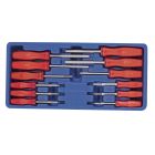12-Piece SAE Hex Screwdriver Set - Genius Tools HS-5612S
