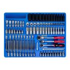 90-Piece SAE Tool Set - Genius Tools MS-090S